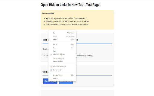 Open Hidden Links in New Tab from Chrome web store to be run with OffiDocs Chromium online Open Hidden Links in New Tab from Chrome web store to be run with OffiDocs Chromium online