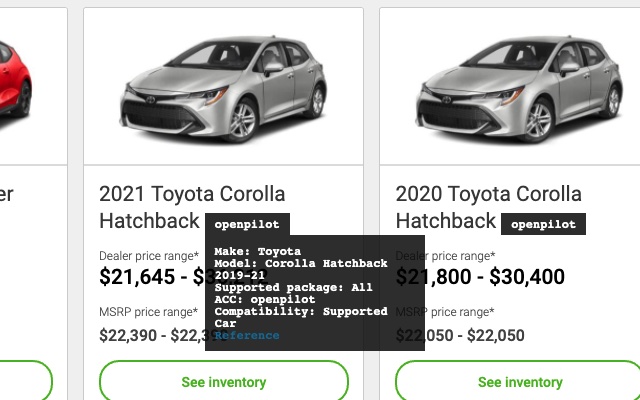 Openpilot Supported Cars (Unofficial) from Chrome web store to be run with OffiDocs Chromium online Openpilot Supported Cars (Unofficial) from Chrome web store to be run with OffiDocs Chromium online