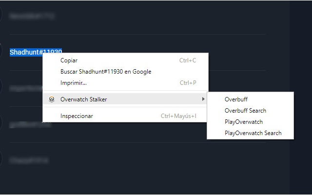 Overwatch Stalker from Chrome web store to be run with OffiDocs Chromium online Overwatch Stalker from Chrome web store to be run with OffiDocs Chromium online