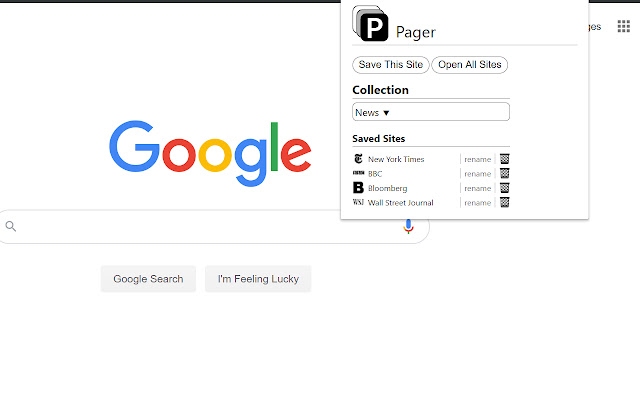 Pager Better Bookmarks from Chrome web store to be run with OffiDocs Chromium online Pager Better Bookmarks from Chrome web store to be run with OffiDocs Chromium online