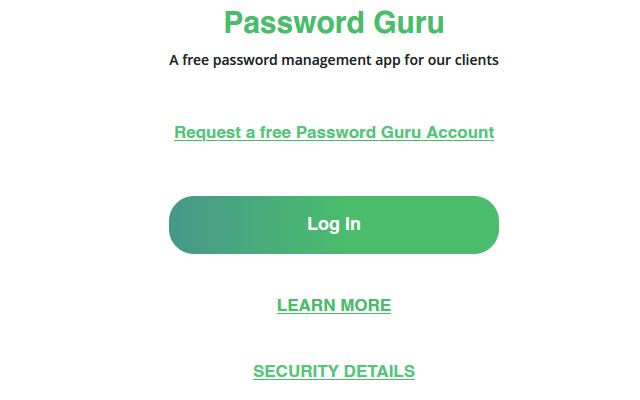 Password Guru Extension from Chrome web store to be run with OffiDocs Chromium online Password Guru Extension from Chrome web store to be run with OffiDocs Chromium online