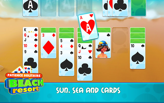 Patience Solitaire Beach Resort Card Game from Chrome web store to be run with OffiDocs Chromium online Patience Solitaire Beach Resort Card Game from Chrome web store to be run with OffiDocs Chromium online