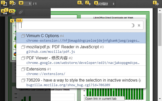 PDF Viewer for Vimium C from Chrome web store to be run with OffiDocs Chromium online PDF Viewer for Vimium C from Chrome web store to be run with OffiDocs Chromium online