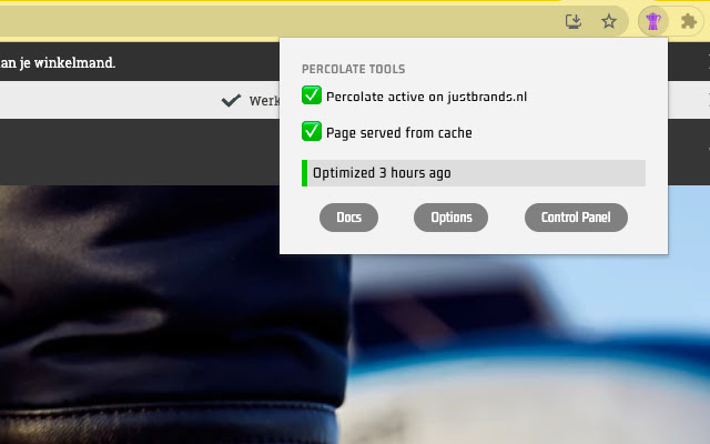 Percolate Tools from Chrome web store to be run with OffiDocs Chromium online Percolate Tools from Chrome web store to be run with OffiDocs Chromium online
