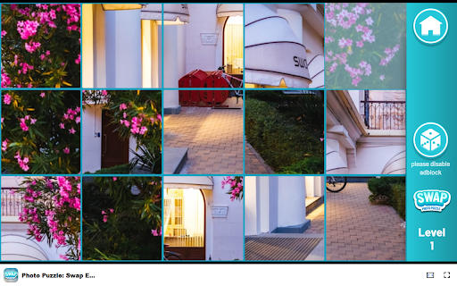 Photo Puzzle: Swap Edition Swap to complete! from Chrome web store to be run with OffiDocs Chromium online Photo Puzzle: Swap Edition Swap to complete! from Chrome web store to be run with OffiDocs Chromium online