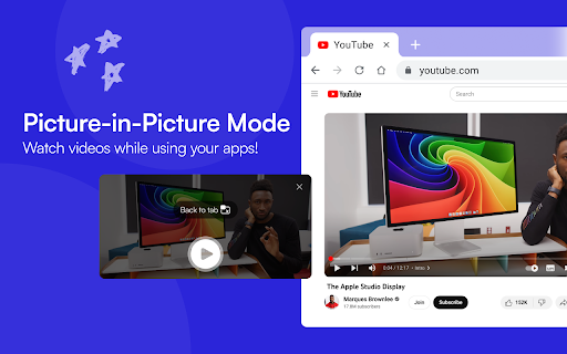 Picture in Picture | PIP from Chrome web store to be run with OffiDocs Chromium online Picture in Picture | PIP from Chrome web store to be run with OffiDocs Chromium online