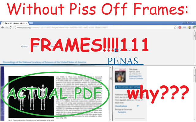 Piss off, publisher frames! from Chrome web store to be run with OffiDocs Chromium online Piss off, publisher frames! from Chrome web store to be run with OffiDocs Chromium online
