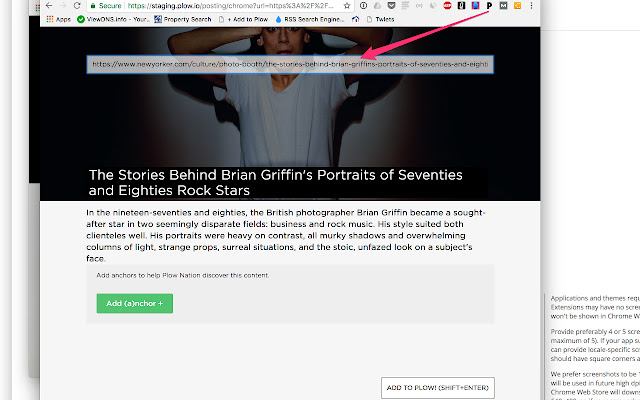 Plow Extension from Chrome web store to be run with OffiDocs Chromium online Plow Extension from Chrome web store to be run with OffiDocs Chromium online