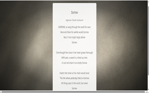 Poemtab from Chrome web store to be run with OffiDocs Chromium online Poemtab from Chrome web store to be run with OffiDocs Chromium online