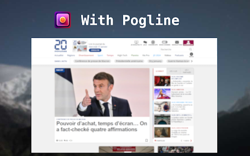 Pogline from Chrome web store to be run with OffiDocs Chromium online Pogline from Chrome web store to be run with OffiDocs Chromium online
