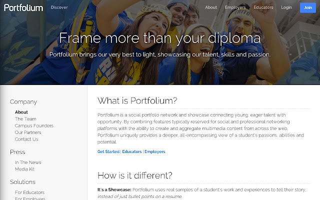 Portfolium Free Digital Portfolio Builder from Chrome web store to be run with OffiDocs Chromium online Portfolium Free Digital Portfolio Builder from Chrome web store to be run with OffiDocs Chromium online
