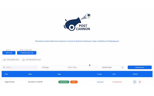 Post Cannon from Chrome web store to be run with OffiDocs Chromium online Post Cannon from Chrome web store to be run with OffiDocs Chromium online