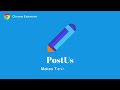 PostUs Making Text Beautiful from Chrome web store to be run with OffiDocs Chromium online PostUs Making Text Beautiful from Chrome web store to be run with OffiDocs Chromium online