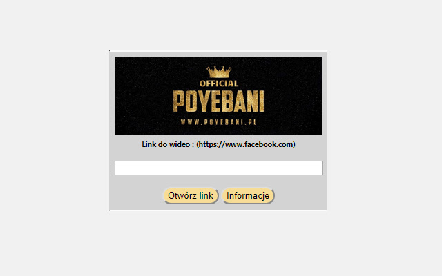 Poyebani from Chrome web store to be run with OffiDocs Chromium online Poyebani from Chrome web store to be run with OffiDocs Chromium online