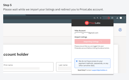 PriceLabs VRBO Reconnection extension from Chrome web store to be run with OffiDocs Chromium online PriceLabs VRBO Reconnection extension from Chrome web store to be run with OffiDocs Chromium online