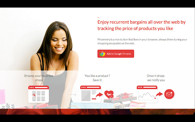 Pricemetry First on deals you like from Chrome web store to be run with OffiDocs Chromium online Pricemetry First on deals you like from Chrome web store to be run with OffiDocs Chromium online