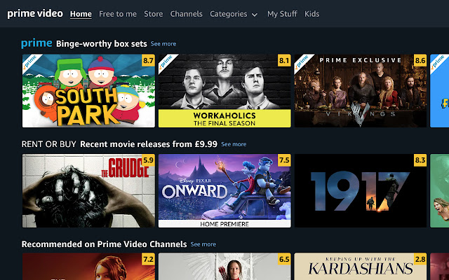 Prime Ratings: IMDb Ratings on Prime Video from Chrome web store to be run with OffiDocs Chromium online Prime Ratings: IMDb Ratings on Prime Video from Chrome web store to be run with OffiDocs Chromium online