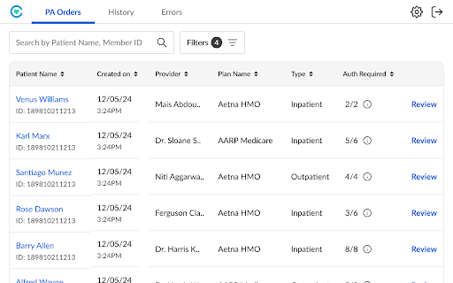 PriorAuth for providers from Chrome web store to be run with OffiDocs Chromium online PriorAuth for providers from Chrome web store to be run with OffiDocs Chromium online