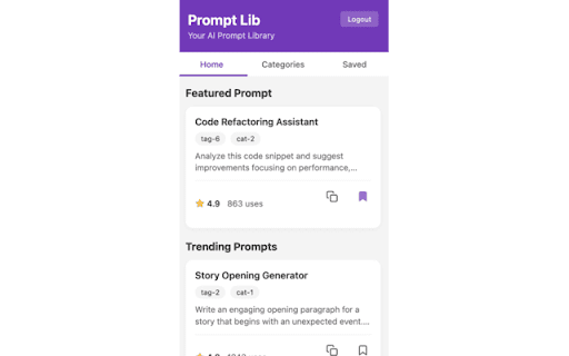 Prompt Lib from Chrome web store to be run with OffiDocs Chromium online Prompt Lib from Chrome web store to be run with OffiDocs Chromium online