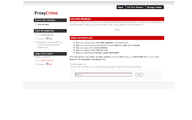 ProxyCrime from Chrome web store to be run with OffiDocs Chromium online ProxyCrime from Chrome web store to be run with OffiDocs Chromium online