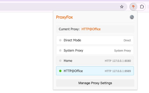 ProxyFox from Chrome web store to be run with OffiDocs Chromium online ProxyFox from Chrome web store to be run with OffiDocs Chromium online