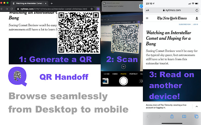 QR Handoff from Chrome web store to be run with OffiDocs Chromium online QR Handoff from Chrome web store to be run with OffiDocs Chromium online