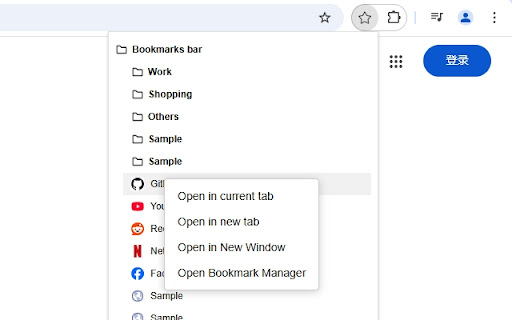 Quick Bookmarks from Chrome web store to be run with OffiDocs Chromium online Quick Bookmarks from Chrome web store to be run with OffiDocs Chromium online
