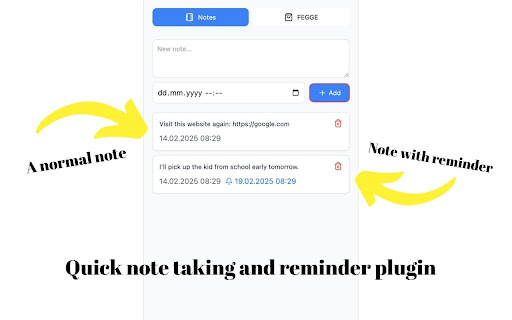 Quick Notes + Reminder from Chrome web store to be run with OffiDocs Chromium online Quick Notes + Reminder from Chrome web store to be run with OffiDocs Chromium online