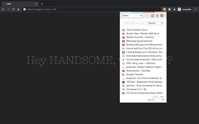 Quick Pocket from Chrome web store to be run with OffiDocs Chromium online Quick Pocket from Chrome web store to be run with OffiDocs Chromium online