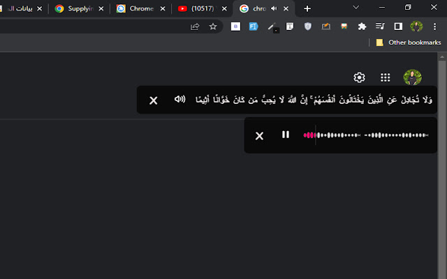 Quran Snippets from Chrome web store to be run with OffiDocs Chromium online Quran Snippets from Chrome web store to be run with OffiDocs Chromium online