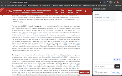 Rabbit Reader BETA from Chrome web store to be run with OffiDocs Chromium online Rabbit Reader BETA from Chrome web store to be run with OffiDocs Chromium online