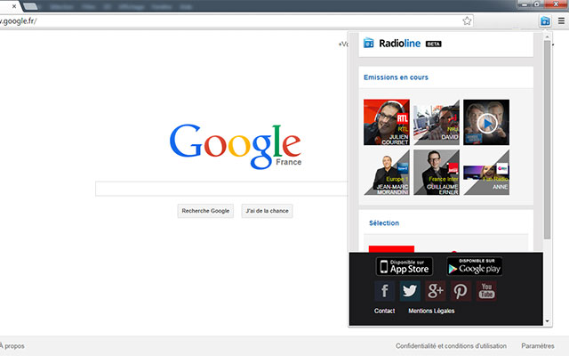 Radioline extension from Chrome web store to be run with OffiDocs Chromium online Radioline extension from Chrome web store to be run with OffiDocs Chromium online