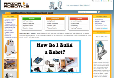 Razor Robotics Learn about Robots! from Chrome web store to be run with OffiDocs Chromium online Razor Robotics Learn about Robots! from Chrome web store to be run with OffiDocs Chromium online