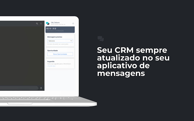 RD Station CRM para vender por WhatsApp from Chrome web store to be run with OffiDocs Chromium online RD Station CRM para vender por WhatsApp from Chrome web store to be run with OffiDocs Chromium online