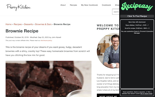 Recipeasy from Chrome web store to be run with OffiDocs Chromium online Recipeasy from Chrome web store to be run with OffiDocs Chromium online