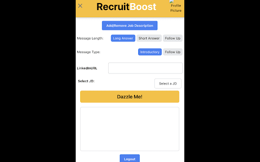 Recruit Boost from Chrome web store to be run with OffiDocs Chromium online Recruit Boost from Chrome web store to be run with OffiDocs Chromium online