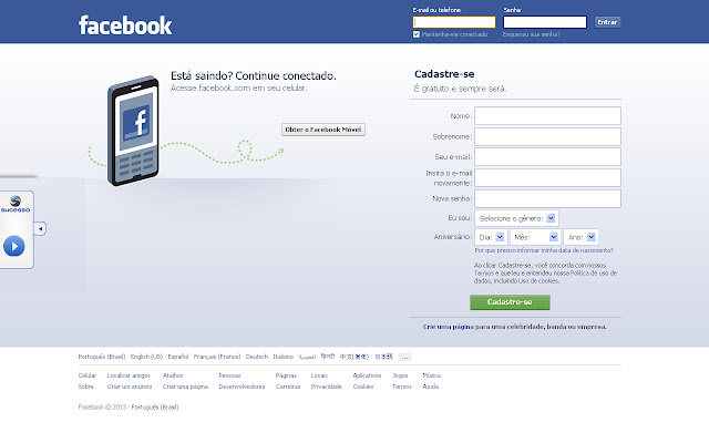 Rede Sucesso Goiania from Chrome web store to be run with OffiDocs Chromium online Rede Sucesso Goiania from Chrome web store to be run with OffiDocs Chromium online