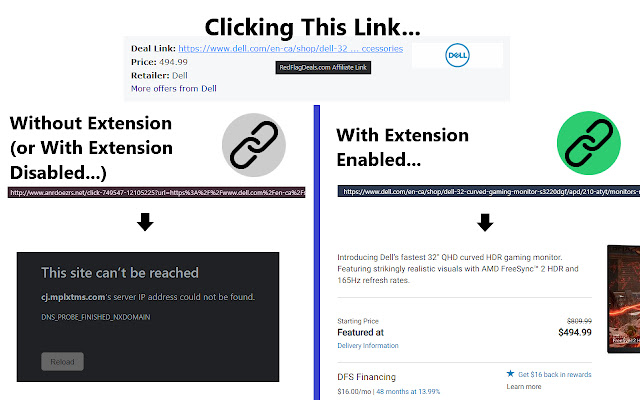 RedFlagDeals Link Fixer from Chrome web store to be run with OffiDocs Chromium online RedFlagDeals Link Fixer from Chrome web store to be run with OffiDocs Chromium online