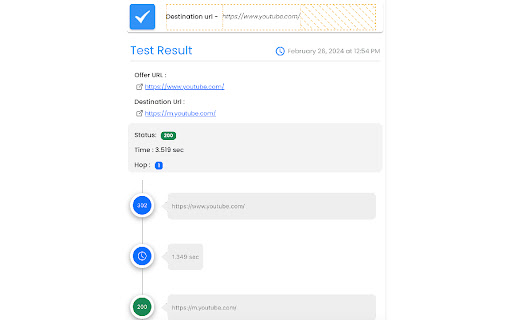 Redirect checker from Chrome web store to be run with OffiDocs Chromium online Redirect checker from Chrome web store to be run with OffiDocs Chromium online