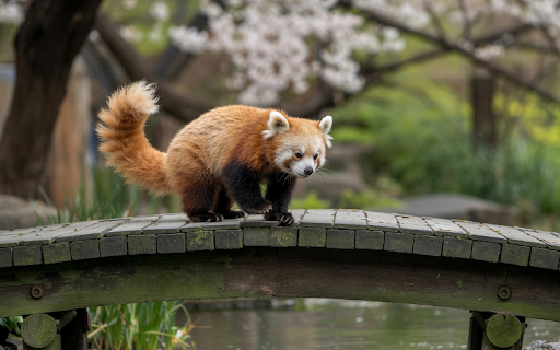 Red Panda on the Bridge from Chrome web store to be run with OffiDocs Chromium online Red Panda on the Bridge from Chrome web store to be run with OffiDocs Chromium online