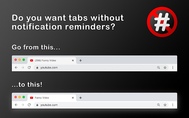 Remove YouTube™ Tab Number from Chrome web store to be run with OffiDocs Chromium online Remove YouTube™ Tab Number from Chrome web store to be run with OffiDocs Chromium online