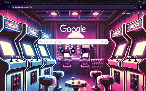 Retro Arcade Theme from Chrome web store to be run with OffiDocs Chromium online Retro Arcade Theme from Chrome web store to be run with OffiDocs Chromium online