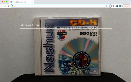 RetroCDCoversNewTab from Chrome web store to be run with OffiDocs Chromium online RetroCDCoversNewTab from Chrome web store to be run with OffiDocs Chromium online