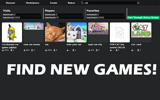 Ro Game Finder from Chrome web store to be run with OffiDocs Chromium online Ro Game Finder from Chrome web store to be run with OffiDocs Chromium online