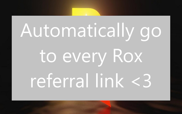 Rox Mandatory Friendship Extension! from Chrome web store to be run with OffiDocs Chromium online Rox Mandatory Friendship Extension! from Chrome web store to be run with OffiDocs Chromium online