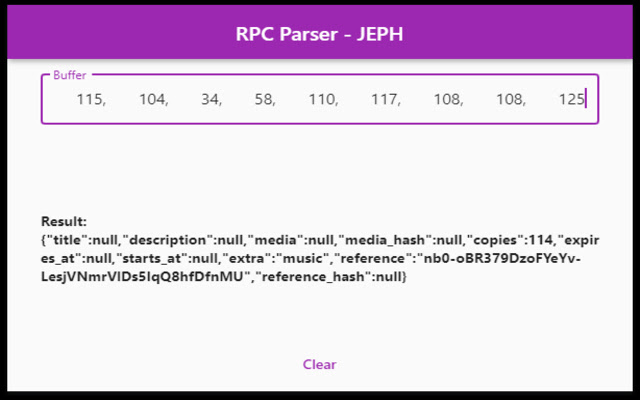 rpc_parser_extension from Chrome web store to be run with OffiDocs Chromium online rpc_parser_extension from Chrome web store to be run with OffiDocs Chromium online