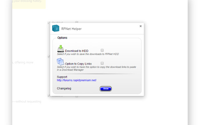 RPNet Helper from Chrome web store to be run with OffiDocs Chromium online RPNet Helper from Chrome web store to be run with OffiDocs Chromium online