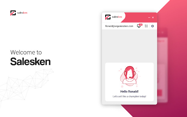 Salesken from Chrome web store to be run with OffiDocs Chromium online Salesken from Chrome web store to be run with OffiDocs Chromium online