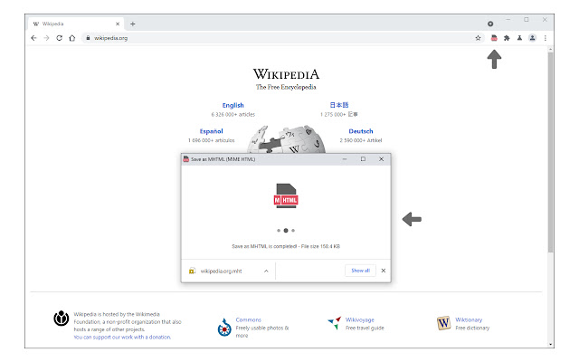 Save as MHTML (MIME HTML) from Chrome web store to be run with OffiDocs Chromium online Save as MHTML (MIME HTML) from Chrome web store to be run with OffiDocs Chromium online