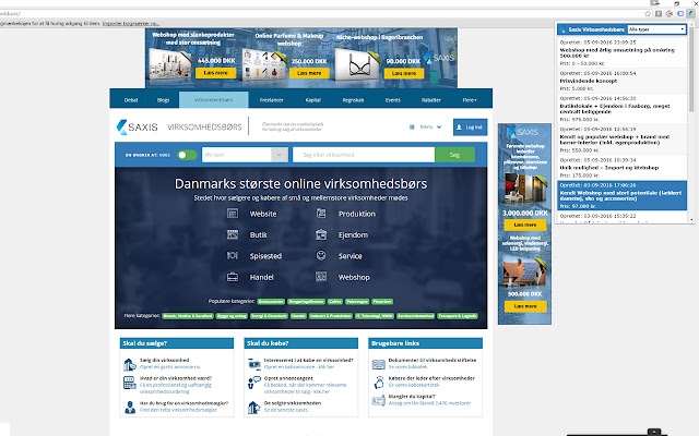 Saxis Virksomhedsbørs from Chrome web store to be run with OffiDocs Chromium online Saxis Virksomhedsbørs from Chrome web store to be run with OffiDocs Chromium online